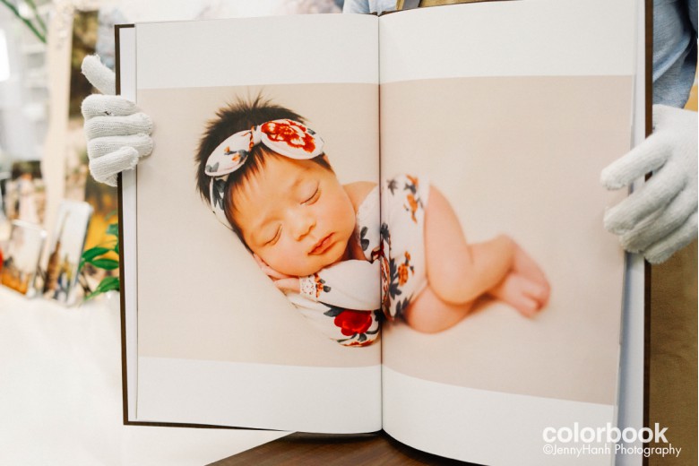 Album em bé in trên PHOTOBOOK TẠP CHÍ GIẤY MỸ THUẬT